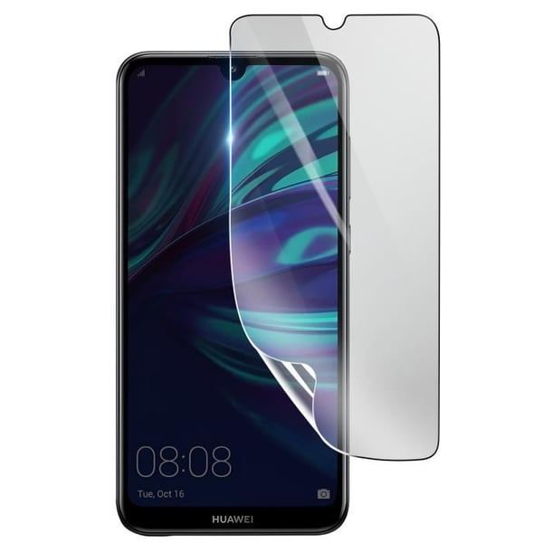 Skärmskydd - 3MK - Huawei Y7 2019 - Stötsäker Hydrogel - Genomskinlig - Reptålig