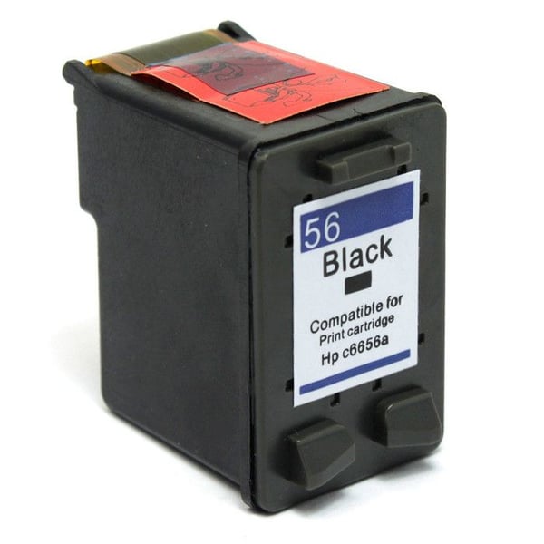 Kompatibel bläckpatron HP N°56 C6656A - Svart