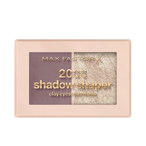 Ögonskugga - Max Factor 2000 Calorie Shadow Shaper - Nyans Shell Shadow - Duo matt & skimrande - 4 g
