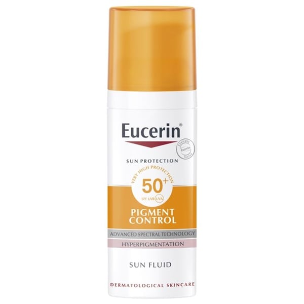 Sun Fluid - Eucerin - SPF50+ - 50ml - UVA/UVB-skydd - Anti-bruna fläckar