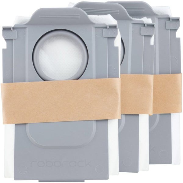 3-pack dammsugarpåsar - ROBOROCK - För QREVO och SAROS - Vit
