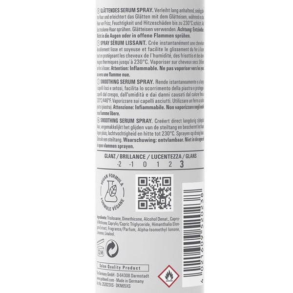 Sérum Utjämnande - Goldwell - Stylesign - 100ml - Anti-friss - Värmeskyddande