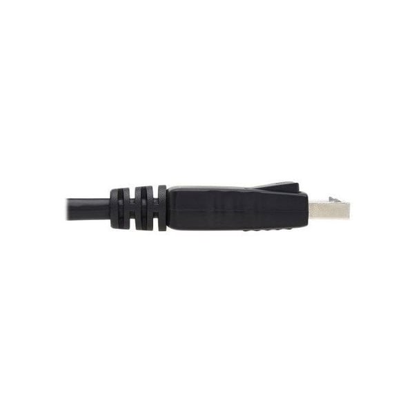 DisplayPort-kabel - Eaton - P580-006 - Säkerhetslås - 4K 60 Hz - Längd 1,83 m