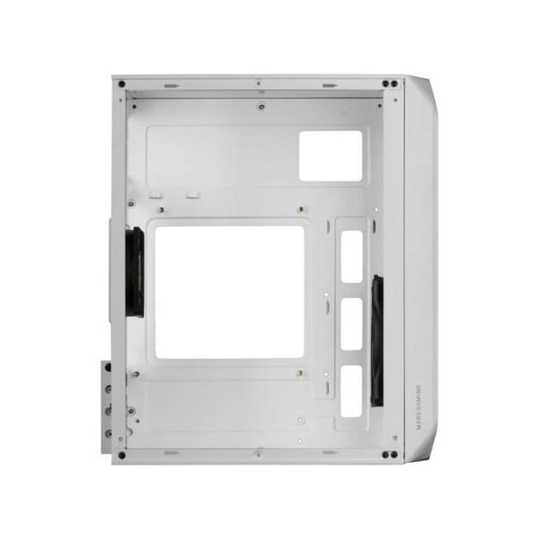 Boitier PC Mini Tur Micro ATX - Mars Gaming - MC-S2 RGB - Vitrerat panel - Vit - One size