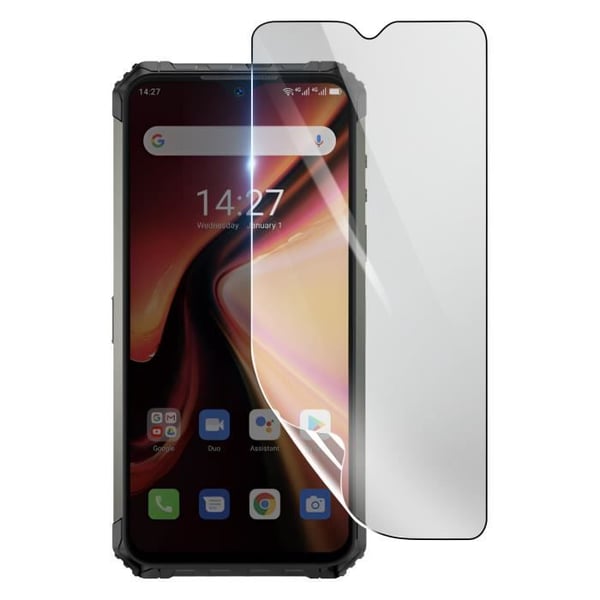 Skärmskydd - 3MK - Ulefone Armor 7E - Stötsäker Hydrogel - Transparent - Reptålig
