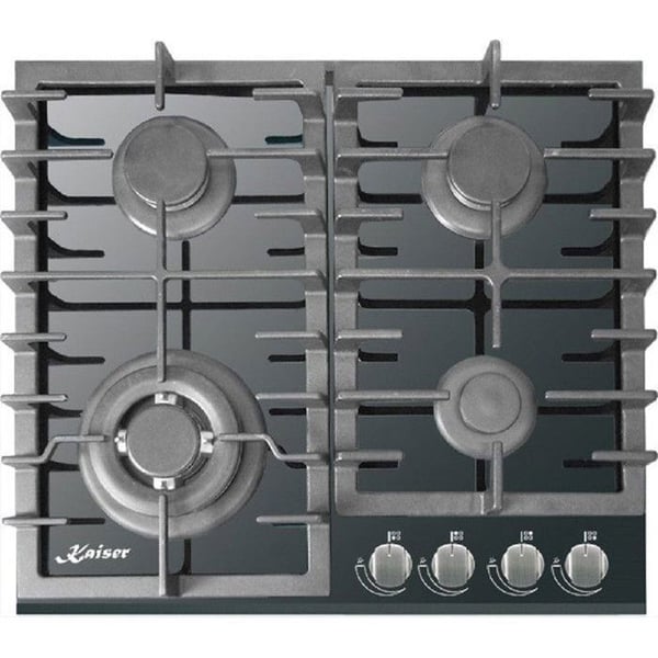 Gasspis - Kaiser - KCG 6383 - 60 cm - 4 brännare - WOK 3,8 kW