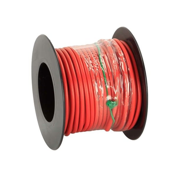 Strömkabel 2-50 mm² röd mini rulle 10 m