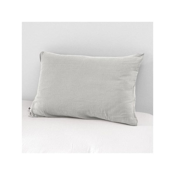 Taie d'oreiller "Gaïa" 60 x 60 cm & 50 x 70 cm "Gaze de Coton" - Gaïa Nuage - 50 x 70 cm