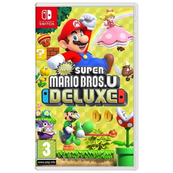 Videospel - Nintendo - NEW SUPER MARIO BROS. U DELUXE - Plattform - 1-4 spelare - PEGI 3+