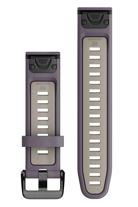 Klockarmband - GARMIN - 010-13279-06 - Silikon - Lila - Unisex