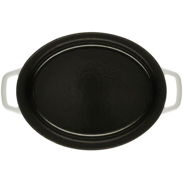 Gryta i gjutjärn - GERLACH - NATUR IRON - 31 cm - 5,5 l - Lock ingår