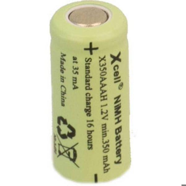 XCell X1/2AAAH-350 speciell uppladdningsbart batteri 1/2 LR3 (AAA) NiMH 1.2 V 350 mAh 1 st