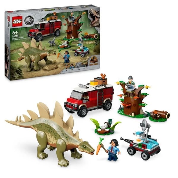 LEGO® Jurassic World 76965 Dinosaur Missions: Upptäck Stegosaurus, pedagogiskt spel