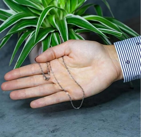 Silver chain Anker AGS1436 CH - Längd: 65 cm