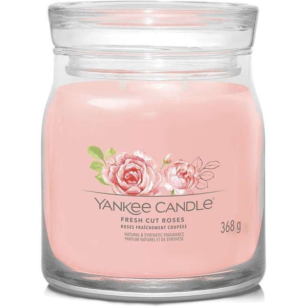 YANKEE CANDLE CANDALIA MEDIA SIGNATUR FRESH CUT ROSES
