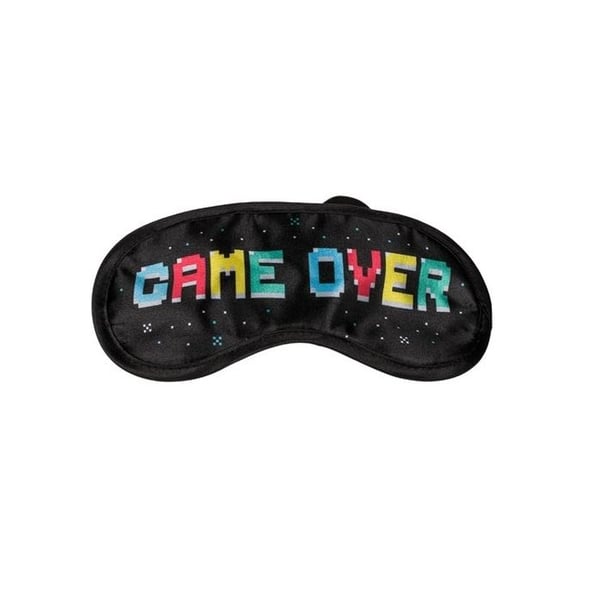 Gamer mugg och sovmask set Game over mugg