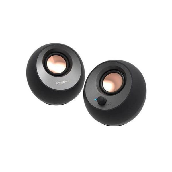 Højttalere - Creative - Pebble V3 - USB-C - Bluetooth 5.0 - 2.25" fuld-range højttalere