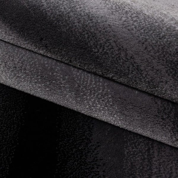Soffmatta - Ayyildiz - Miami 6630 - Modern - 80x300 cm - Svart-Grå
