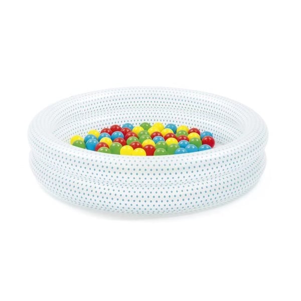 Bollbassäng - BESTWAY - Up In & Over - 90x20 cm - Flerfärgad - PVC