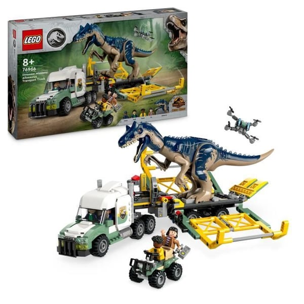 LEGO® Jurassic World 76966 Dinosaur Missions: Allosaurus Transport Truck