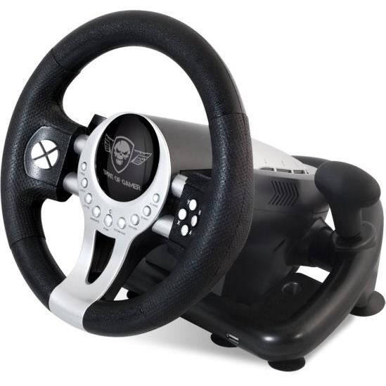 SPIRIT OF GAMER Pack Gaming Volant + Pedal SOG-RWP2