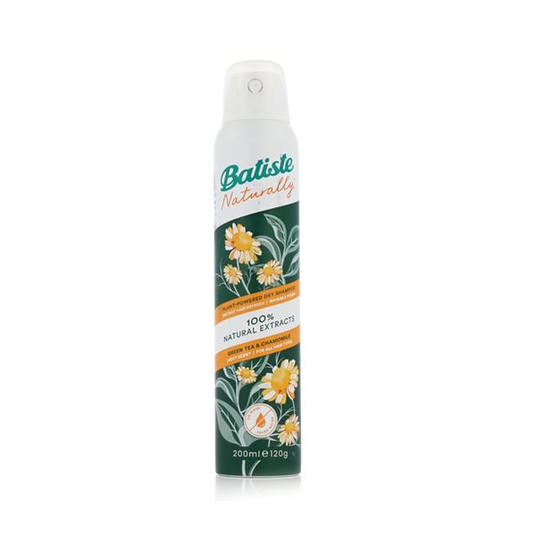 Batiste Naturally Green Tea & Chamomile Tørshampoo 200 ml Batiste Naturally Green Tea & Chamomile Tørshampoo 200 ml
