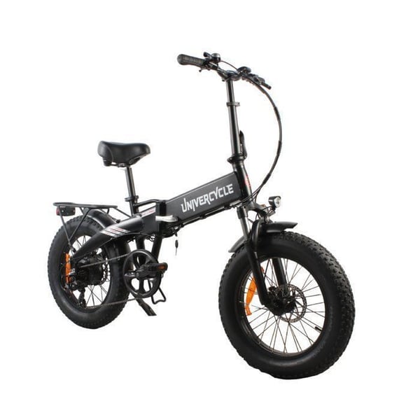 Sähkökäyttöinen UNIVERCYCLE B1 Aikuisille, Moottori 250 W, Akka 48 V 12,5 Ah, Leveät Renkaat 20 Tuumaa.