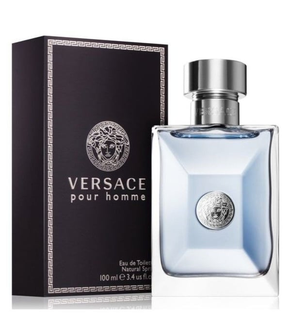 Eau de Toilette - VERSACE - VERSACE POUR HOMME - 100 ml - Parfym Intense - Spray
