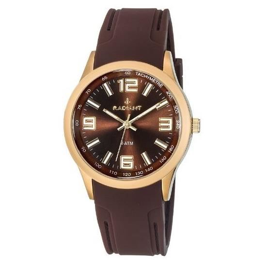 Klocka - RADIANT - NY STAD RA294602 - Kvarts - Analog - Brun