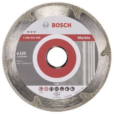 Diamantskärande skiva - Bosch - Bäst för Marmor - 125 mm - Diamant - 22,23 mm