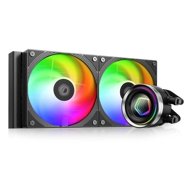Vätskekylare för processor - GENERIC - FX240 INF - 240 mm - 2 fläktar 120 mm - ARGB