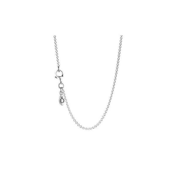 Halsband med berlock för kvinnor - PANDORA - Mod. 590412-90 - Silver - 1 smycke - Nytt och äkta