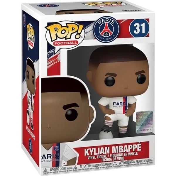 Funko Pop! Fotboll: PSG - Kylian Mbappé (3:e tröja) Funko Pop! Fotboll: PSG - Kylian Mbappé (3:e tröja)