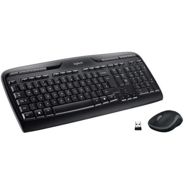 Tangentbordsmusset - Trådlös - Logitech - MK330 - AZERTY - Svart