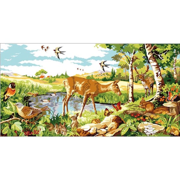 Canevas SEG Liberté Sauvage 65 x 120 cm