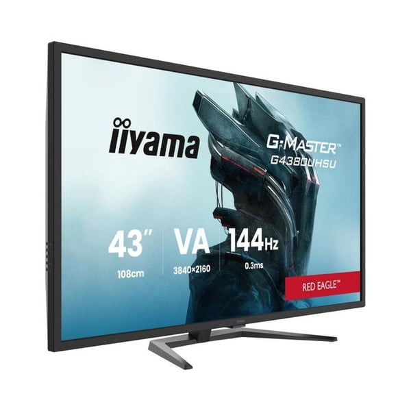 PC-skärm - IIYAMA - G MASTER G4380UHSU B2 - 4K Ultra HD - 108 cm - LED Svart