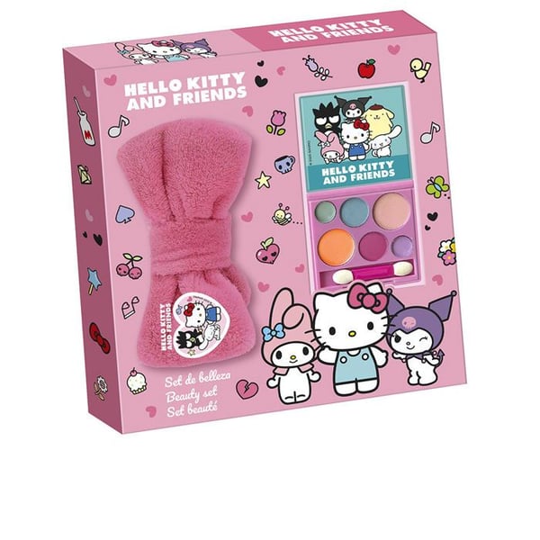Barn- och babyset Hello Kitty och hennes vänner sminkset (2 delar)