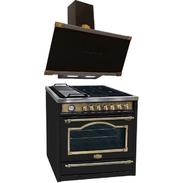 Elspisplatta - Kaiser - HC 93655 - Induktion - 90 cm - Design Art Déco Retro