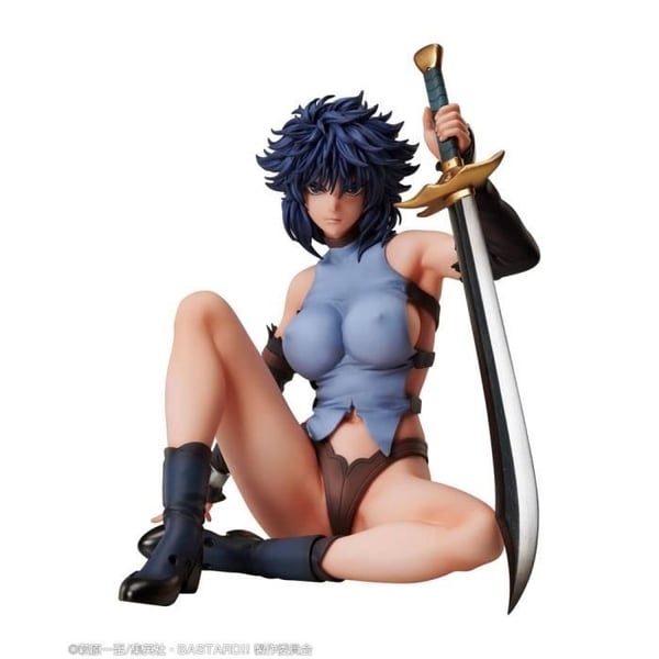 BASTARD HEAVY METAL, MÖRK FANTASY STATY PVC 1-6 KAI HARN 19 CM D