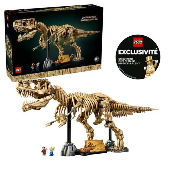 LEGO Jurassic World 76968 Exkl Cdiscount Dinosauriefossiler: Tyrannosaurus Rex - För Vuxna