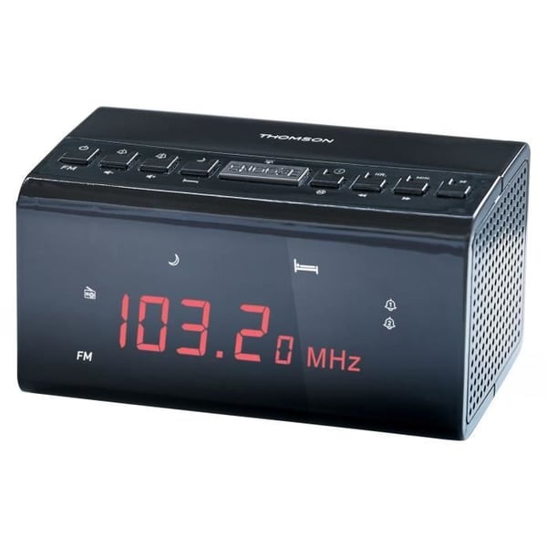 Klockradio - THOMSON - CR50 - Svart