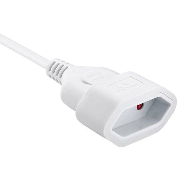 Forlængerkabel - PremiumCord - kpsm5w - 5m - 230V - Hvid