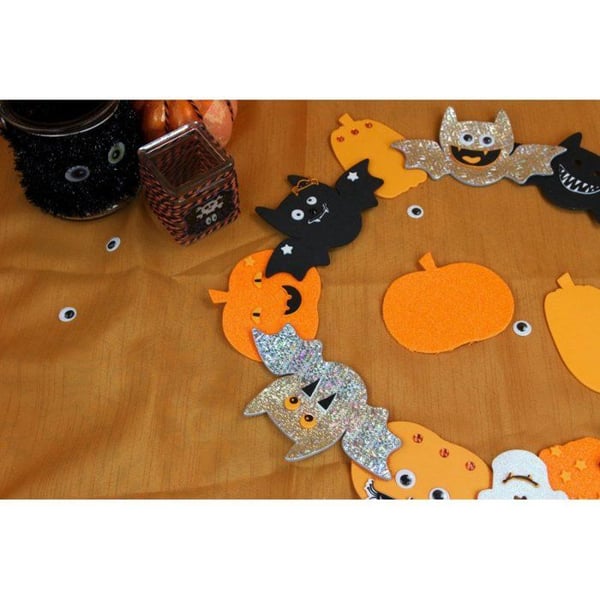 Dekorera set - MEGACREA DIY - Megapack Halloween - 383 delar - Flerfärgad - Blandat