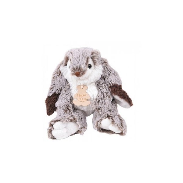 Plyschleksak - BEAR STORY - MARIUS RABBIT 20 cm - Grå - Classics Collection