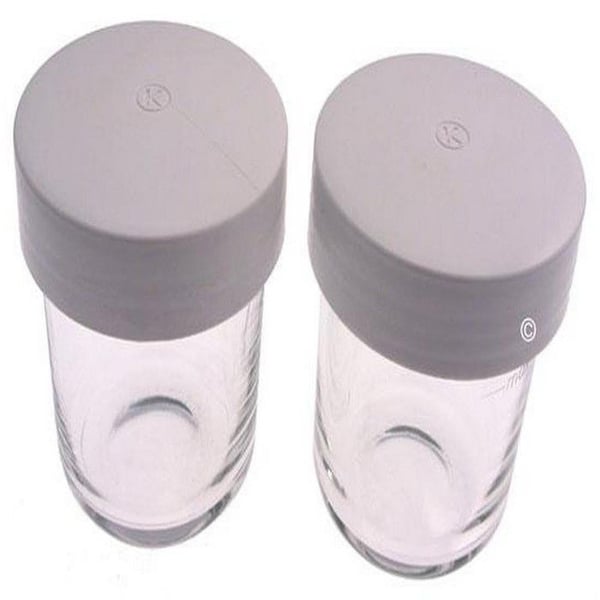 Tillbehör Matlagning - Kenwood - Glasbehållare För Förvaring - Paket med 2 - Med Lock