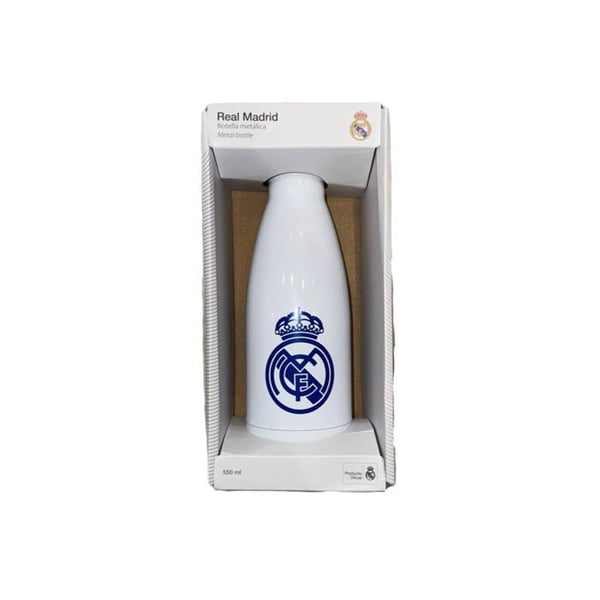 Stålflaska Real Madrid 550 ml - Vit (B-61N-RM)