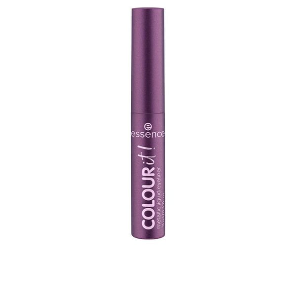 "FÄRGAR DU DET! Flytande metallisk eyeliner nr 02 - Mörk körsbär 3 ml"