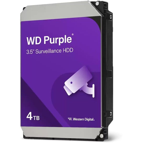 WD Purple Surveillance - WD44PURZ - Harddisk - 4 To - 3,5" - SATA