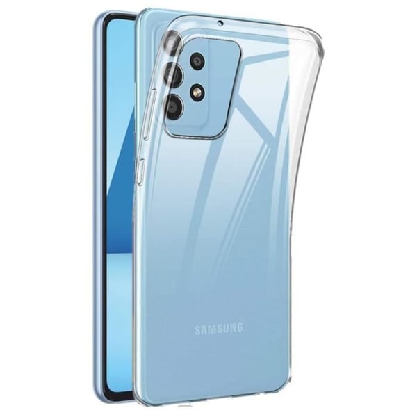 Skal till Samsung Galaxy A33 5G - Silikongel TPU Transparent Skydd Mjukt Ultratunt Phonillico®