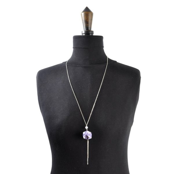 Kokotten - Collier sautoir papper Origami Boll Lila